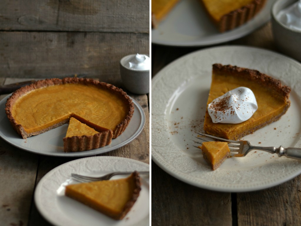 Tarte de abóbora (vegan)