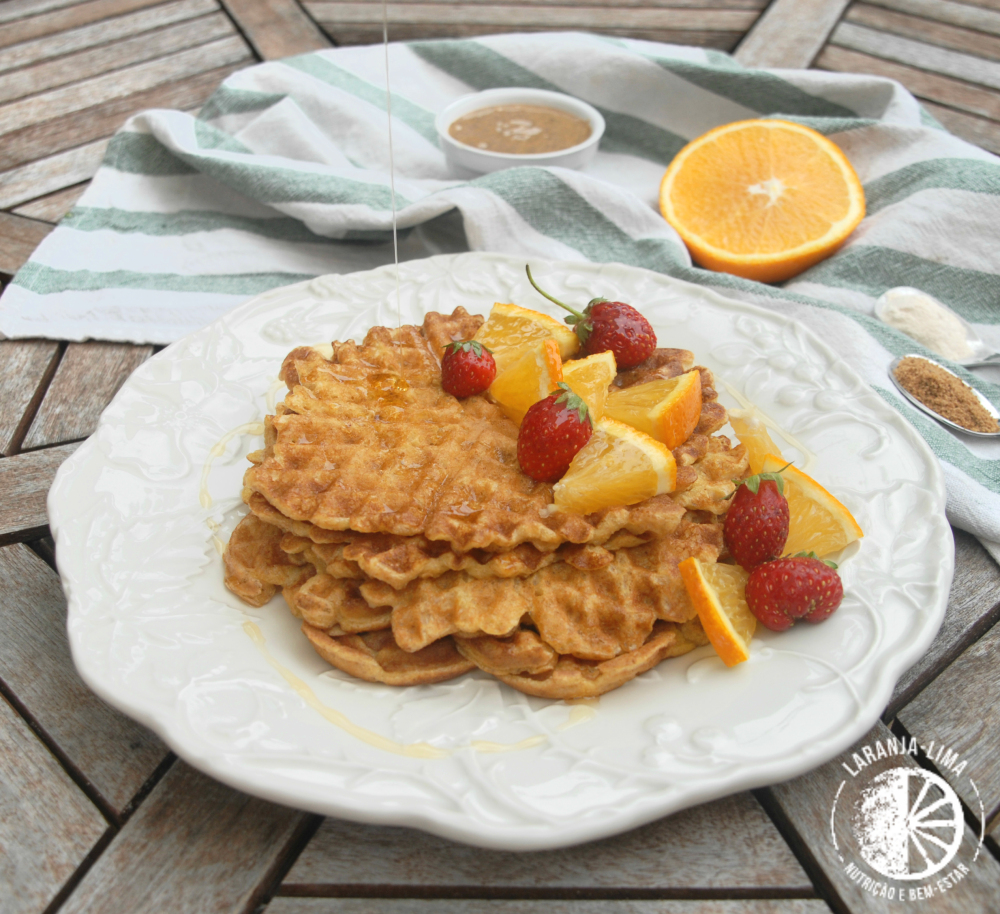 Waffles de Laranja e Baobab 