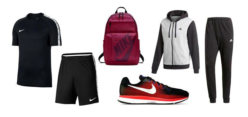 looks desportivos