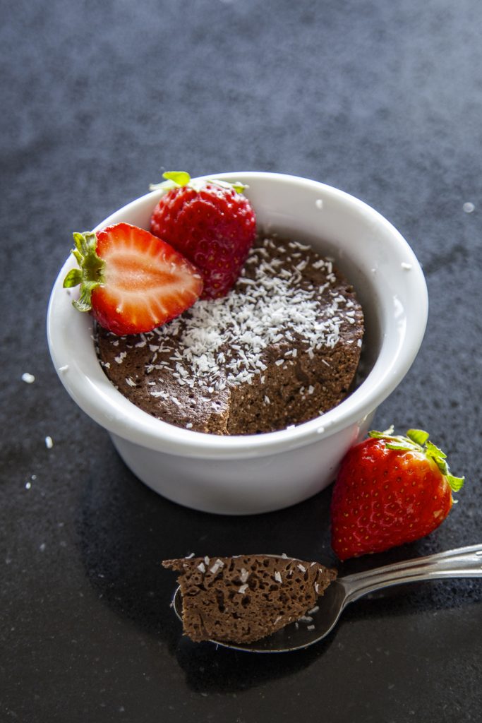 Bolo de Chocolate em 1 minuto