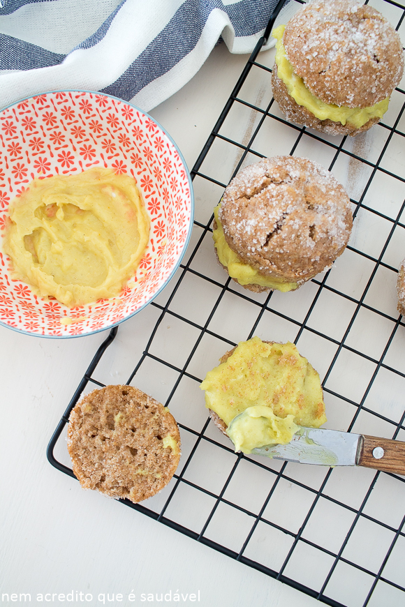 Estas bolas de Berlim vegan são amigas da dieta