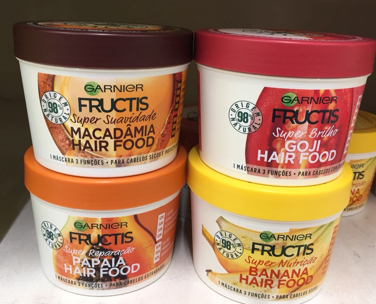 máscaras de cabelo vegan Fructis