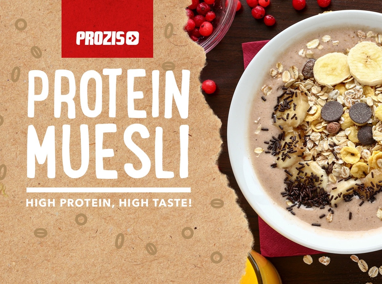 Prozis lança muesli para um pequeno-almoço proteico